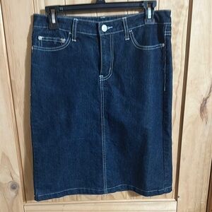 SASSY Jeans Denim Jean Skirt with Back pocket design